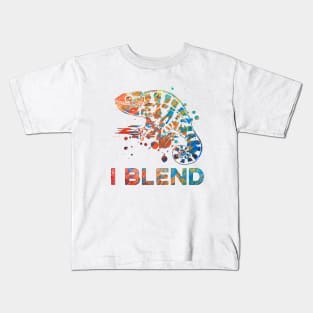 Chameleon - I Blend Kids T-Shirt